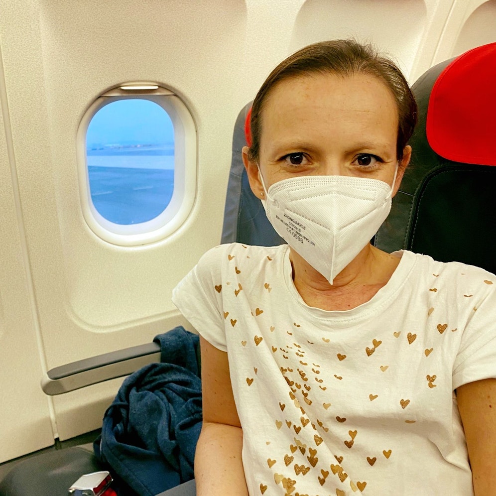 Melanie braucht noch weitere Therapien um den Krebs zu bekämpfen.