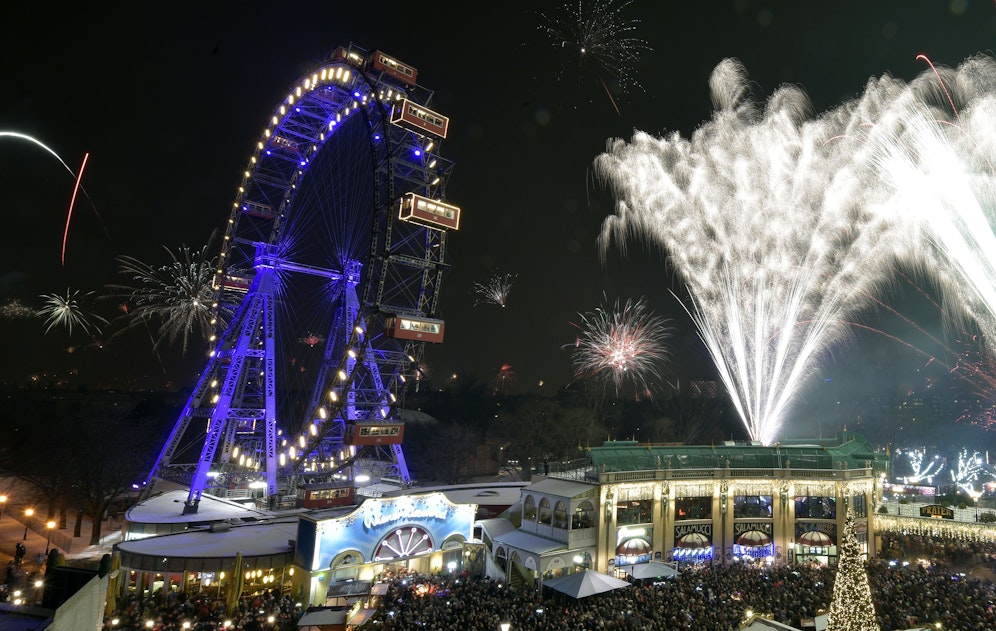 Feuerwerk in Wien zum Jahreswechsel (Archivfoto)