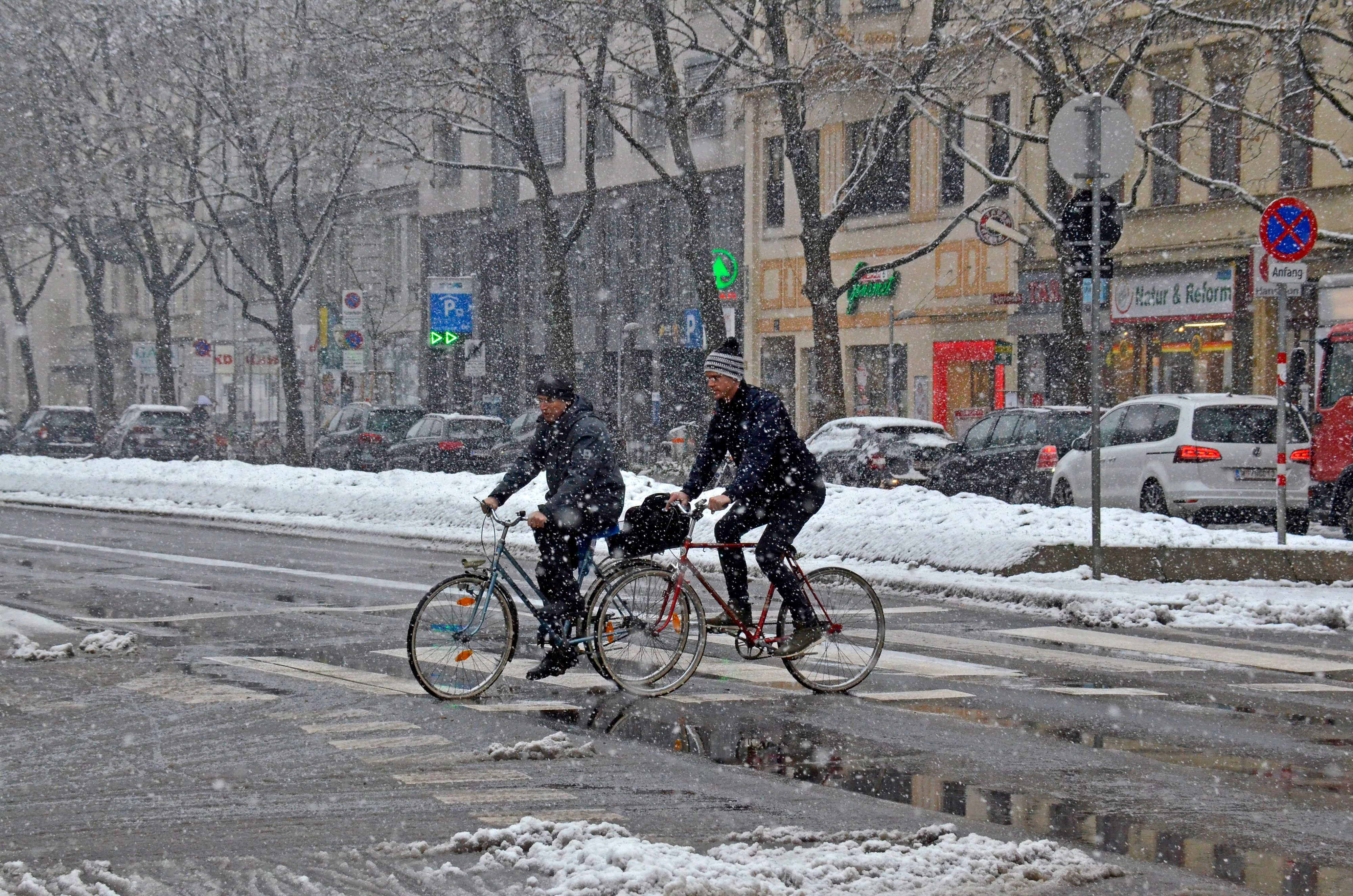 Kräftiger Wind bläst wieder Schnee nach Österreich – auch Wien kann etwas davon abbekommen.