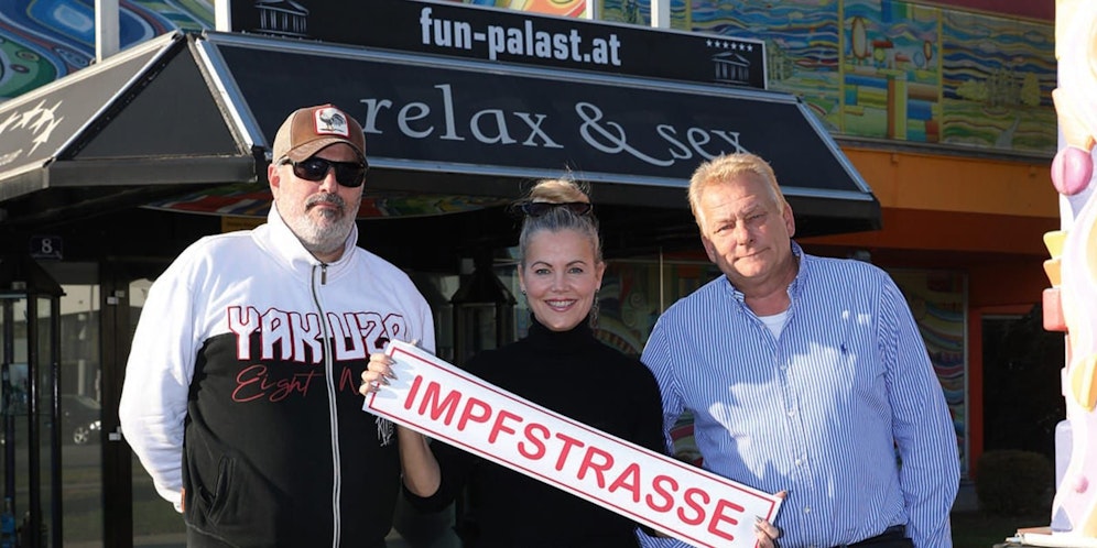 Funpalast-Chef Lielacher (r.) will eine Partei gründen. 