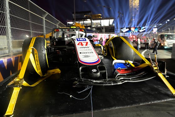 Mick Schumacher führt die Schadens-Tabelle in der Formel 1 an.
