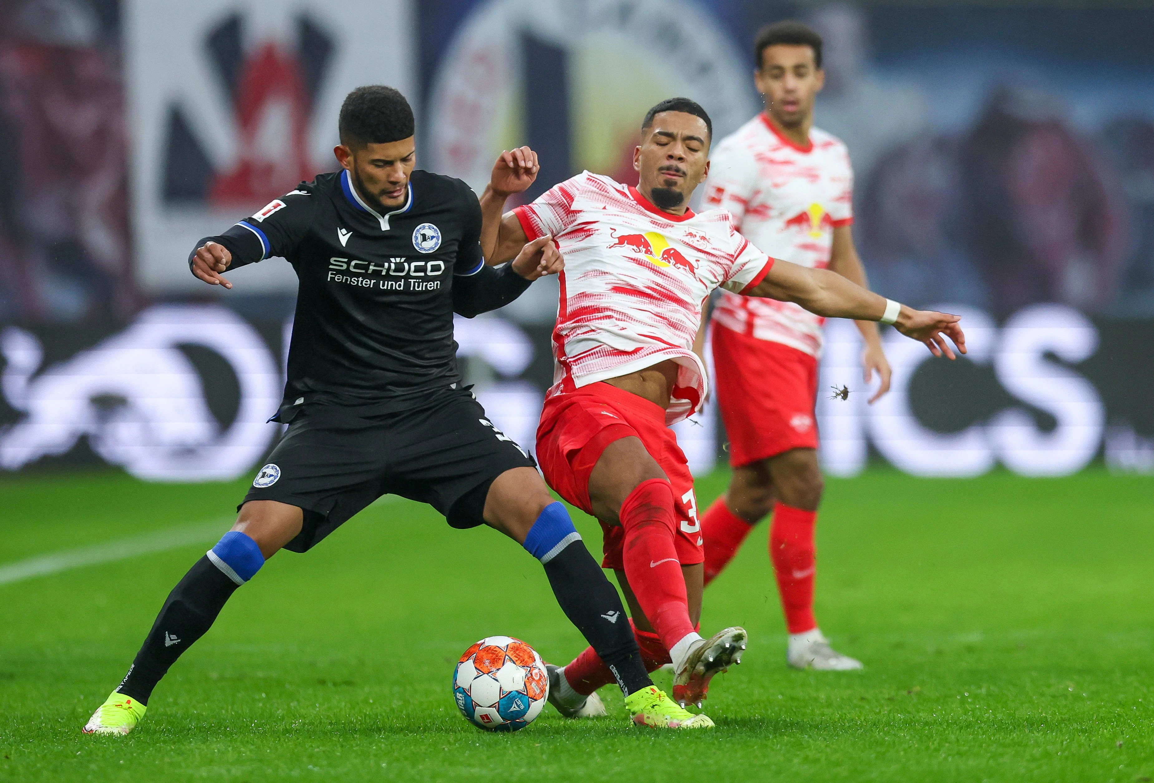 RB Leipzig stolpert gegen Arminie Bielefeld. 