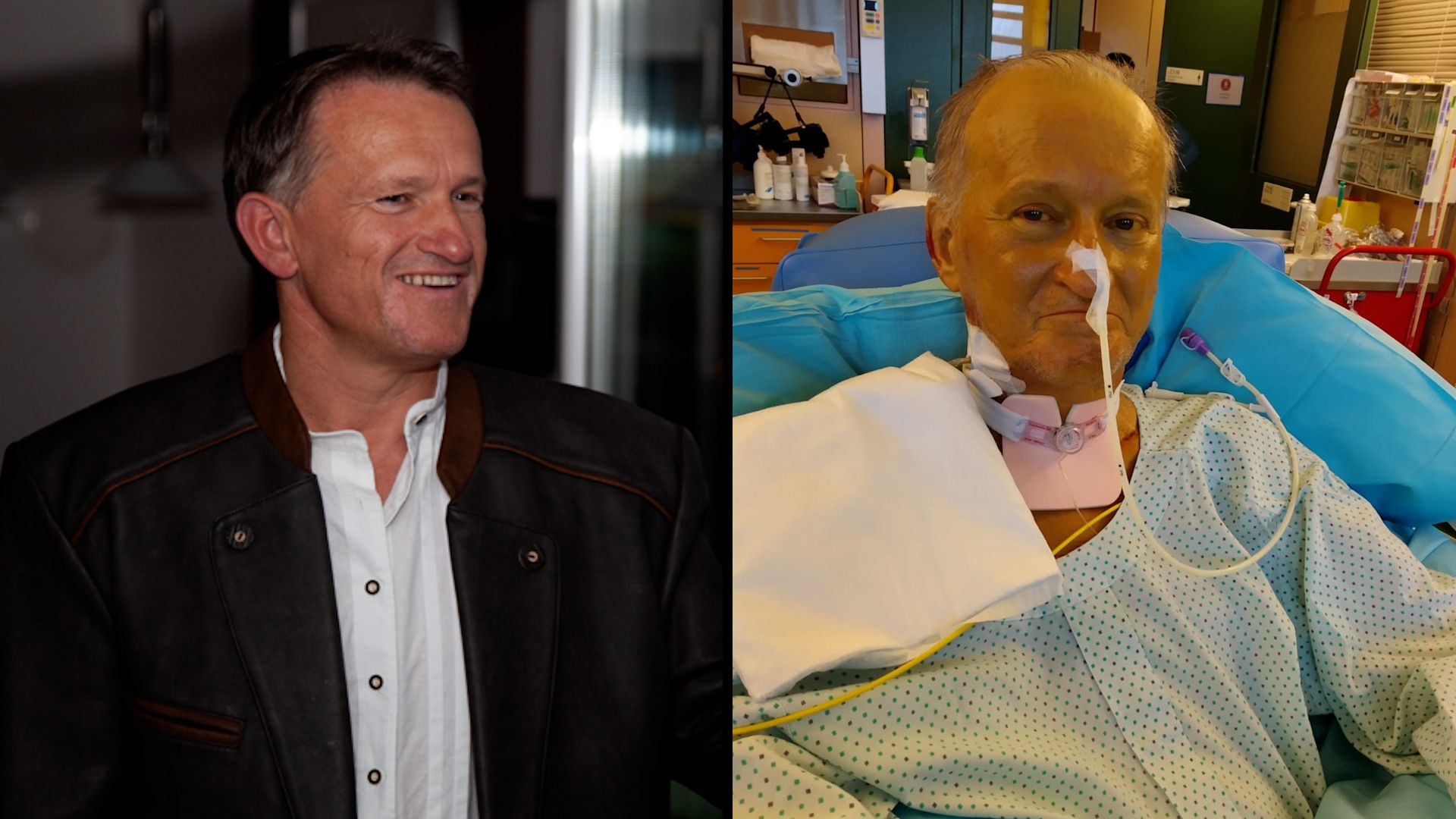 Adams Zustand verschlechterte sich rapide, nach dem künstlichen Koma folgte eine Lungentransplantation.