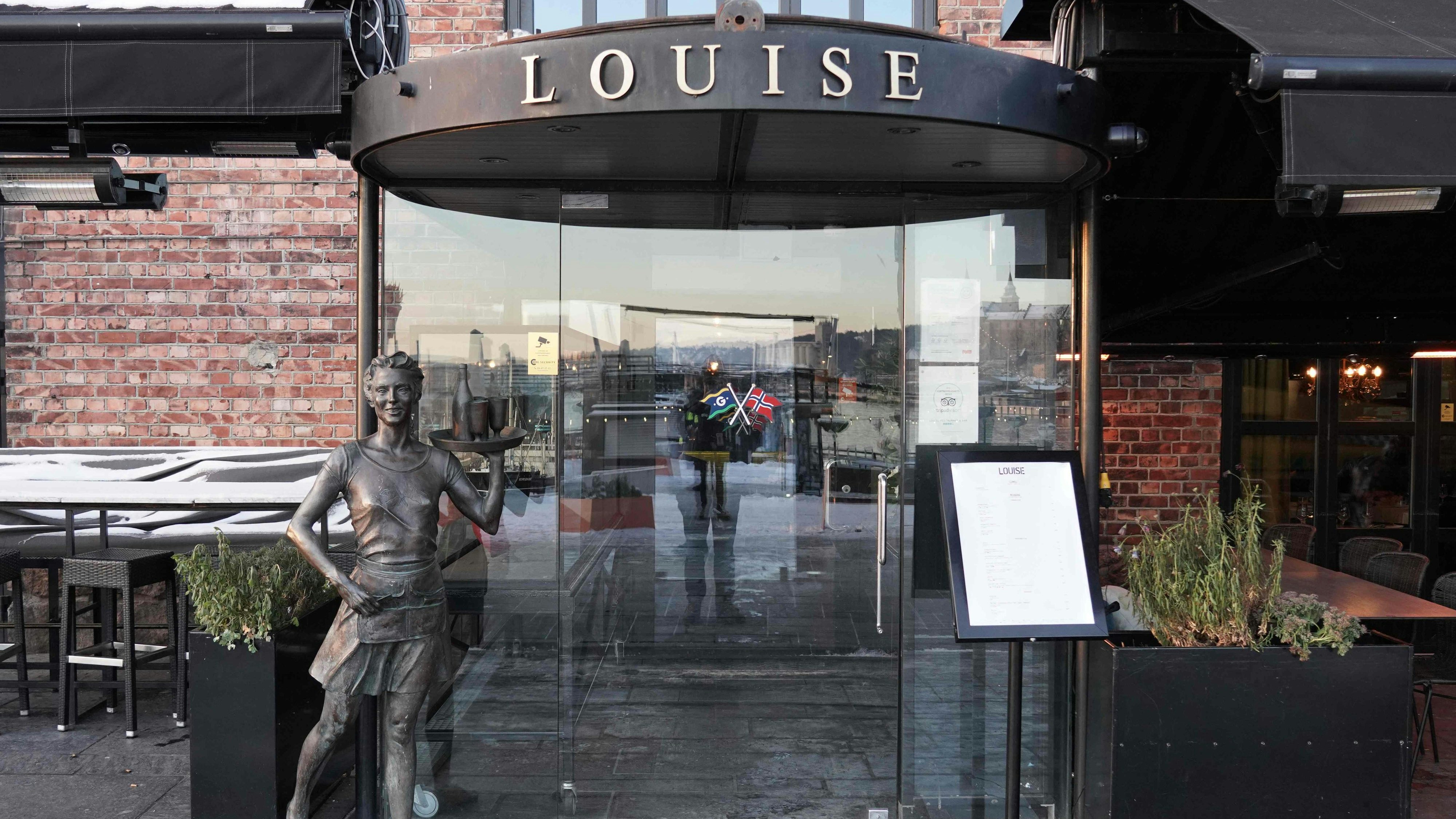 In diesem Restaurant im Osloer Hafenviertel kam es Ende November zum einem Großausbruch der Omikron-Variante.