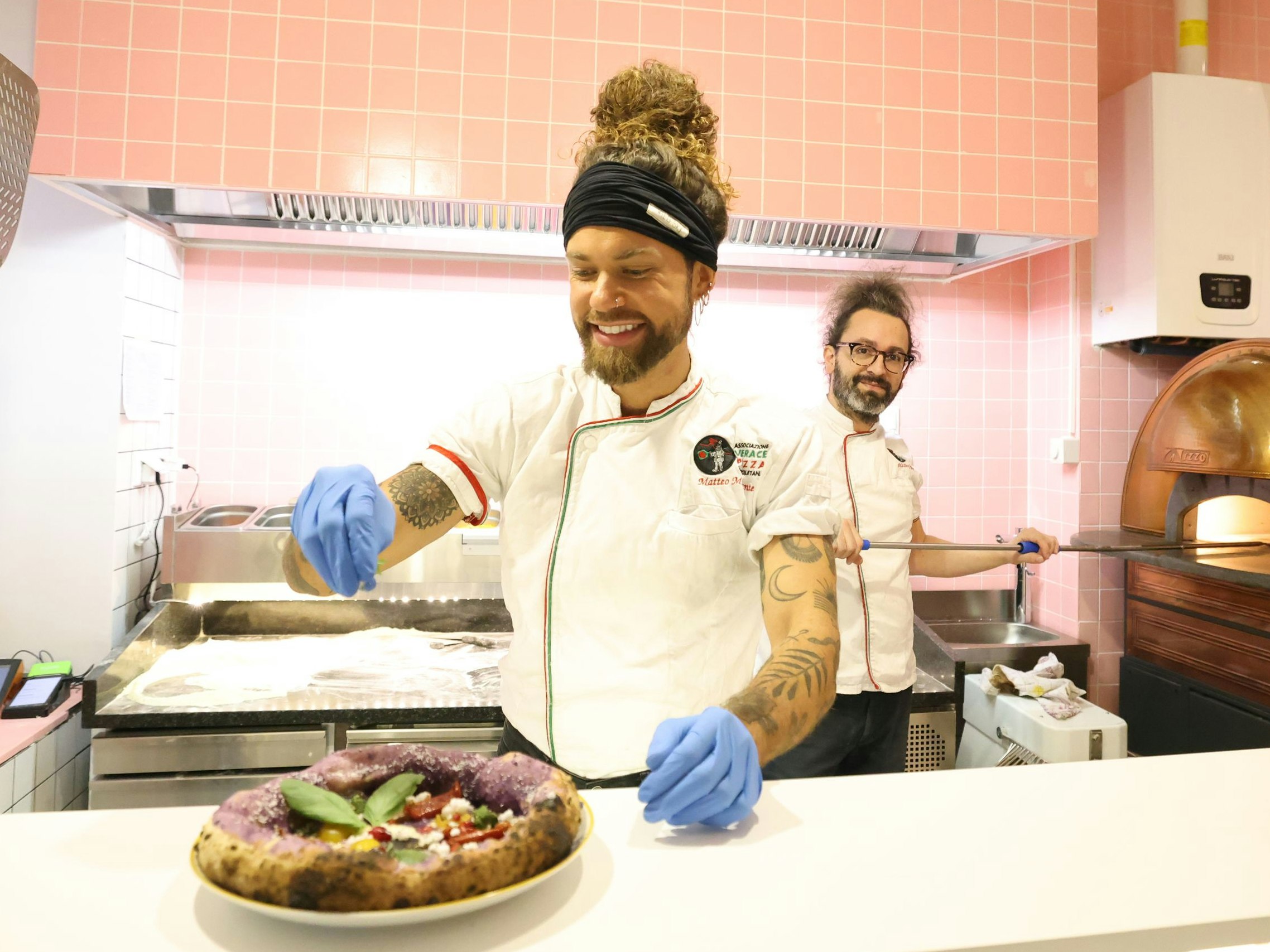 Kein reines Instagram Food: Hank Ge (l.) und Matteo Minante vereinen Optik und Geschmack.
