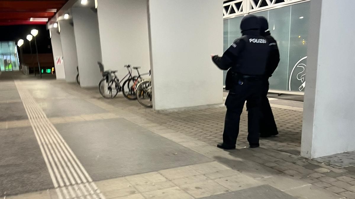 Bombendrohung beim Wiener SMZ Ost