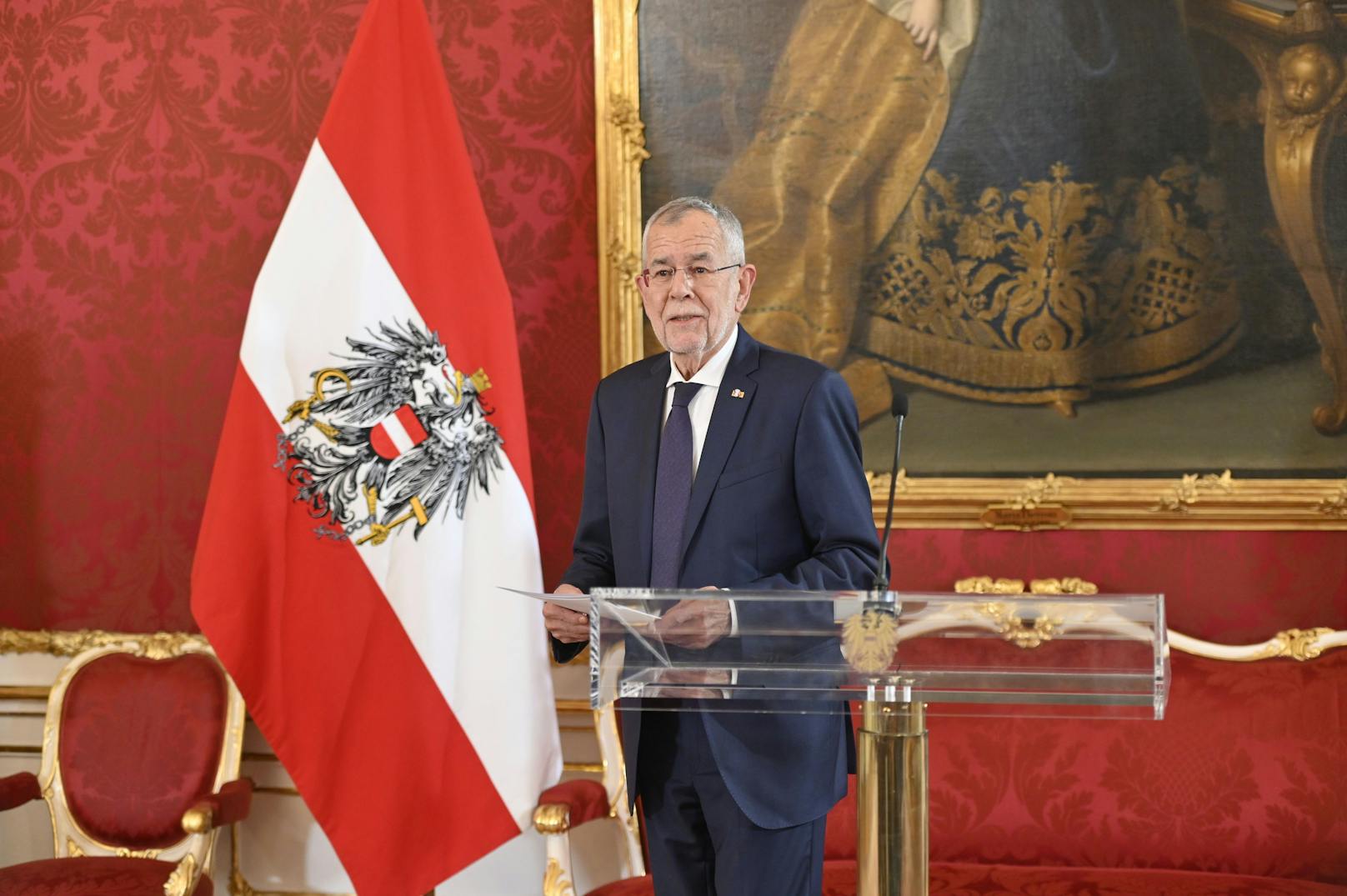 Bundespräsident Alexander Van der Bellen.