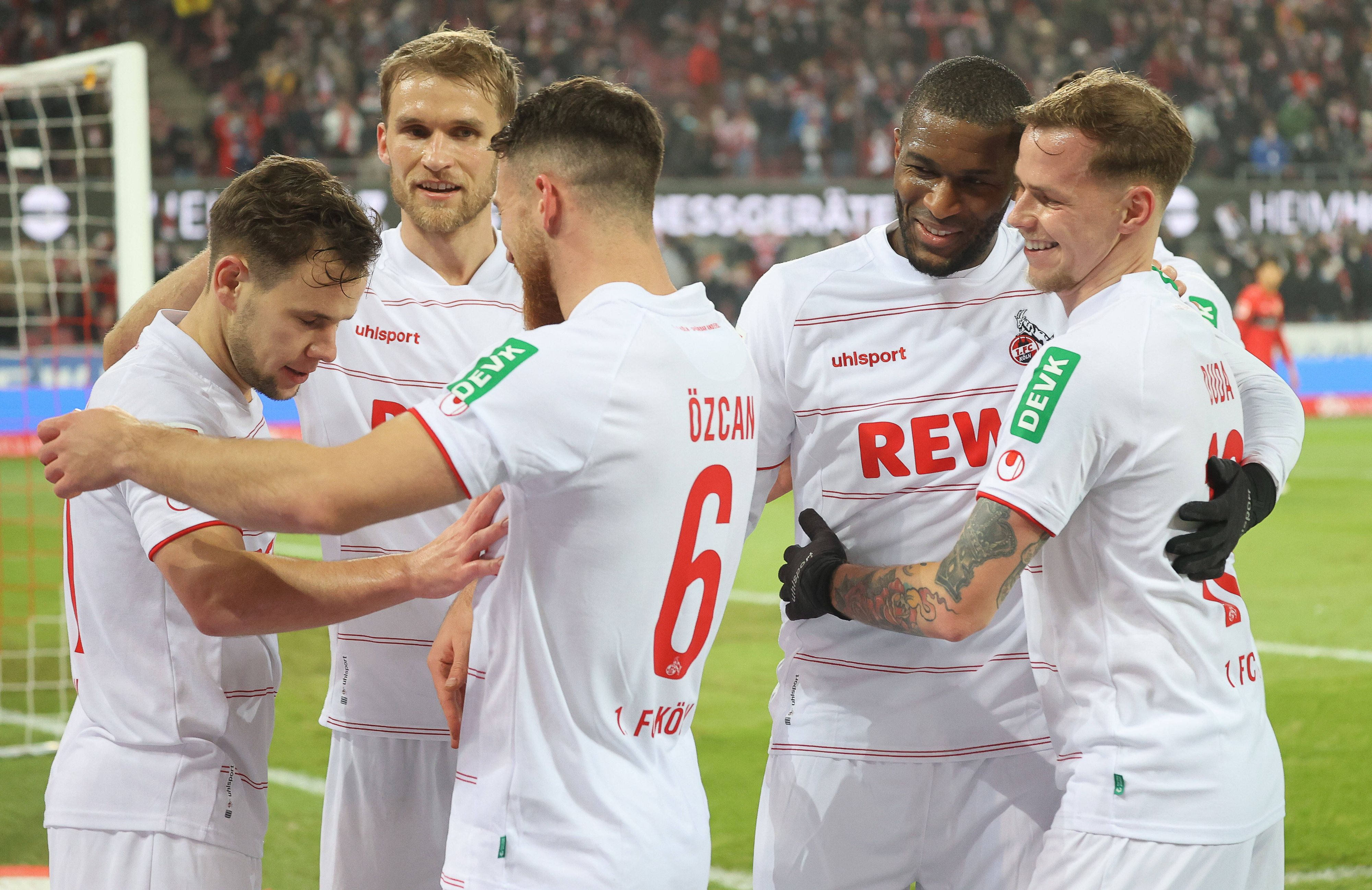 Schaub jubelt über den Köln-Sieg