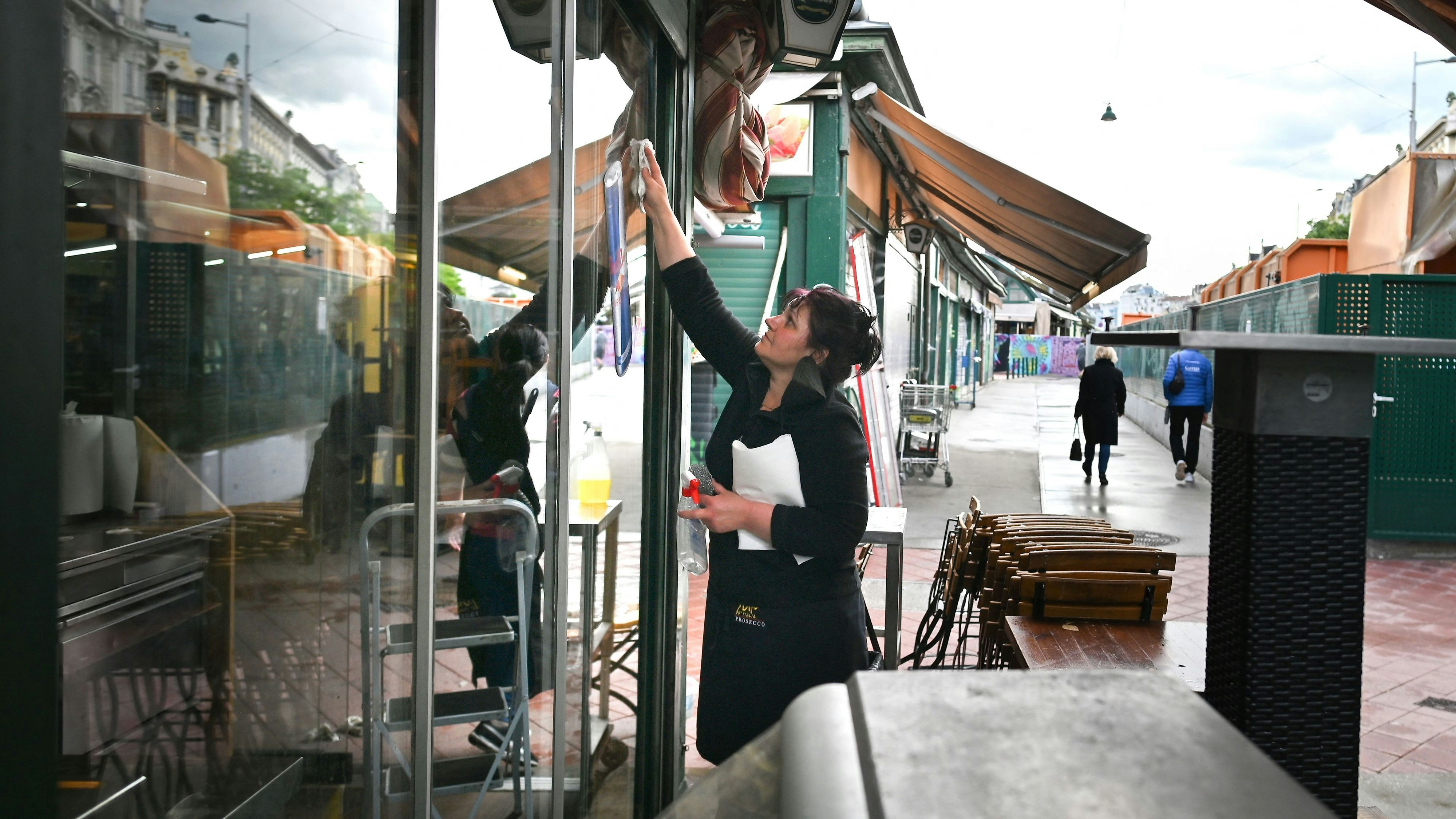 Restaurants und Hotels in Wien sind wieder offen.