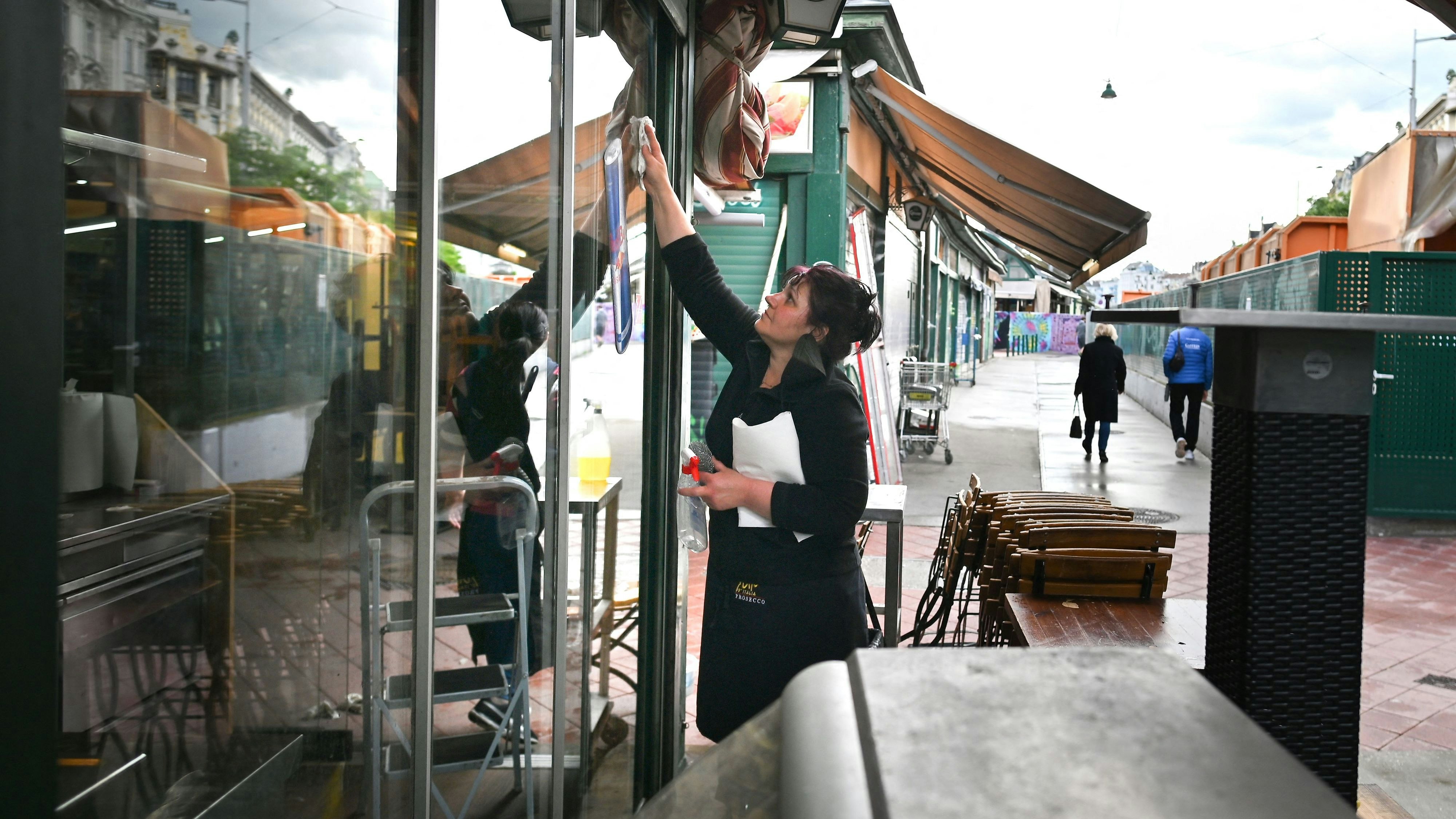 Restaurants und Hotels in Wien sind wieder offen.