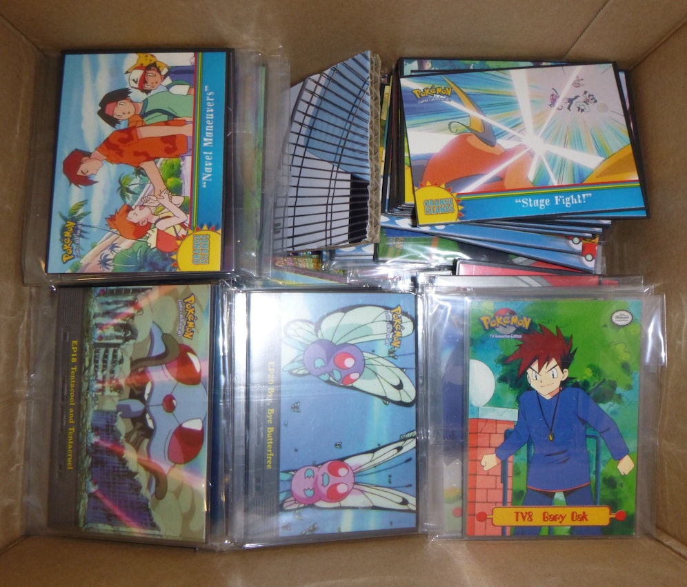 Diese Pokémon-Karten wurden bei dem 31-Jährigen entdeckt.