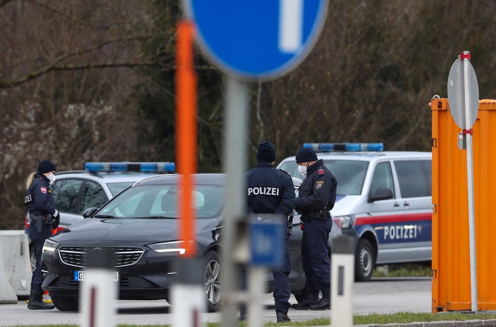 Braunau am Inn, Grenzkontrollen: Bald könnten sie in Österreich wieder eingeführt werden.