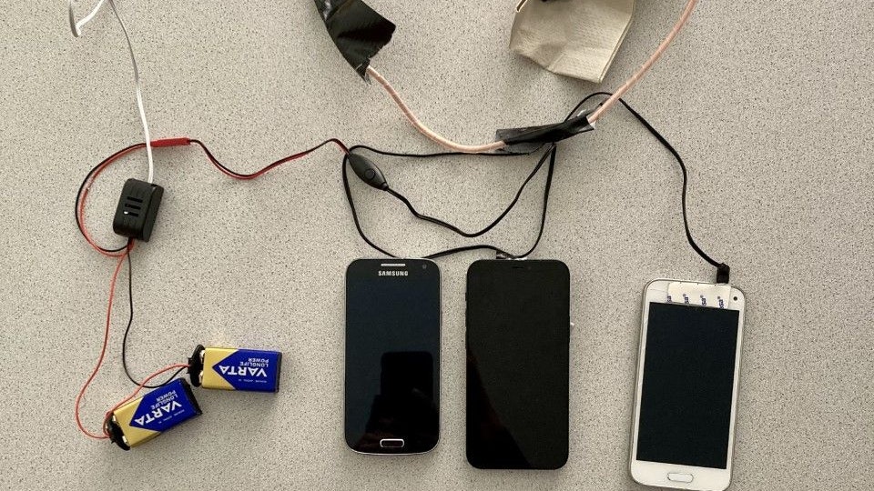 Die Beamten konnten folgendes Equipment sicherstellen.