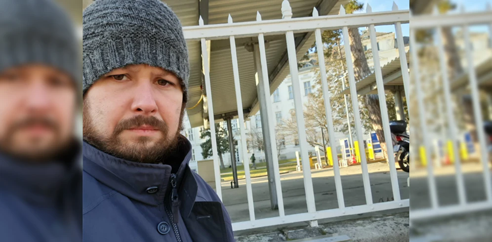 Trotz Impfung und PCR-Test durfte dieser werdende Papa nicht mit ins Krankenhaus.