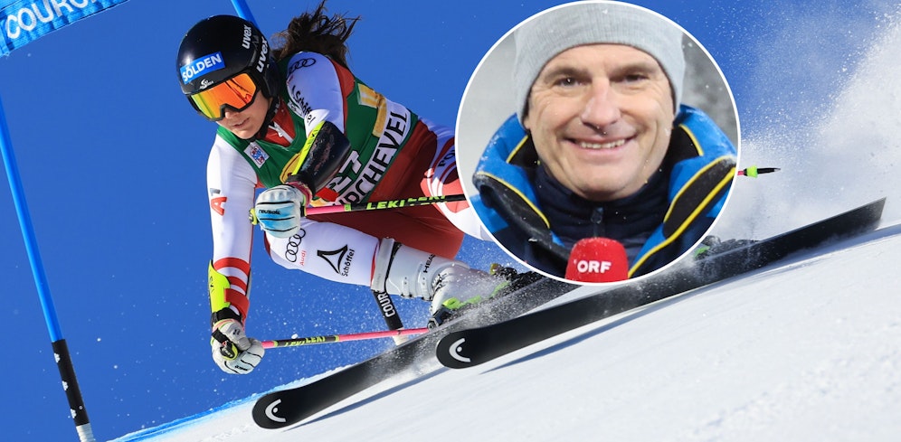 Ernst Hausleitner (r.) über Franziska Gritsch