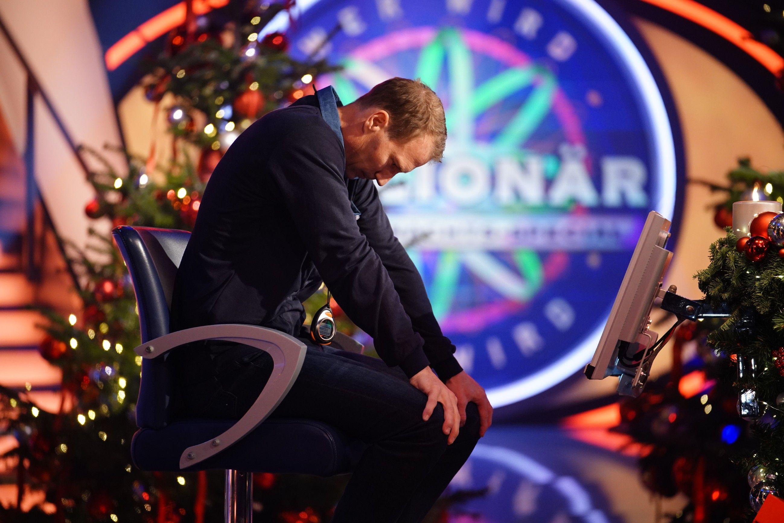 Der Latein- und Sportlehrer Thomas Müller nahm bei 