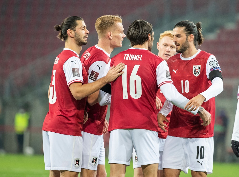 Das ÖFB-Nationalteam muss im März im WM-Play-off bestehen.&nbsp;