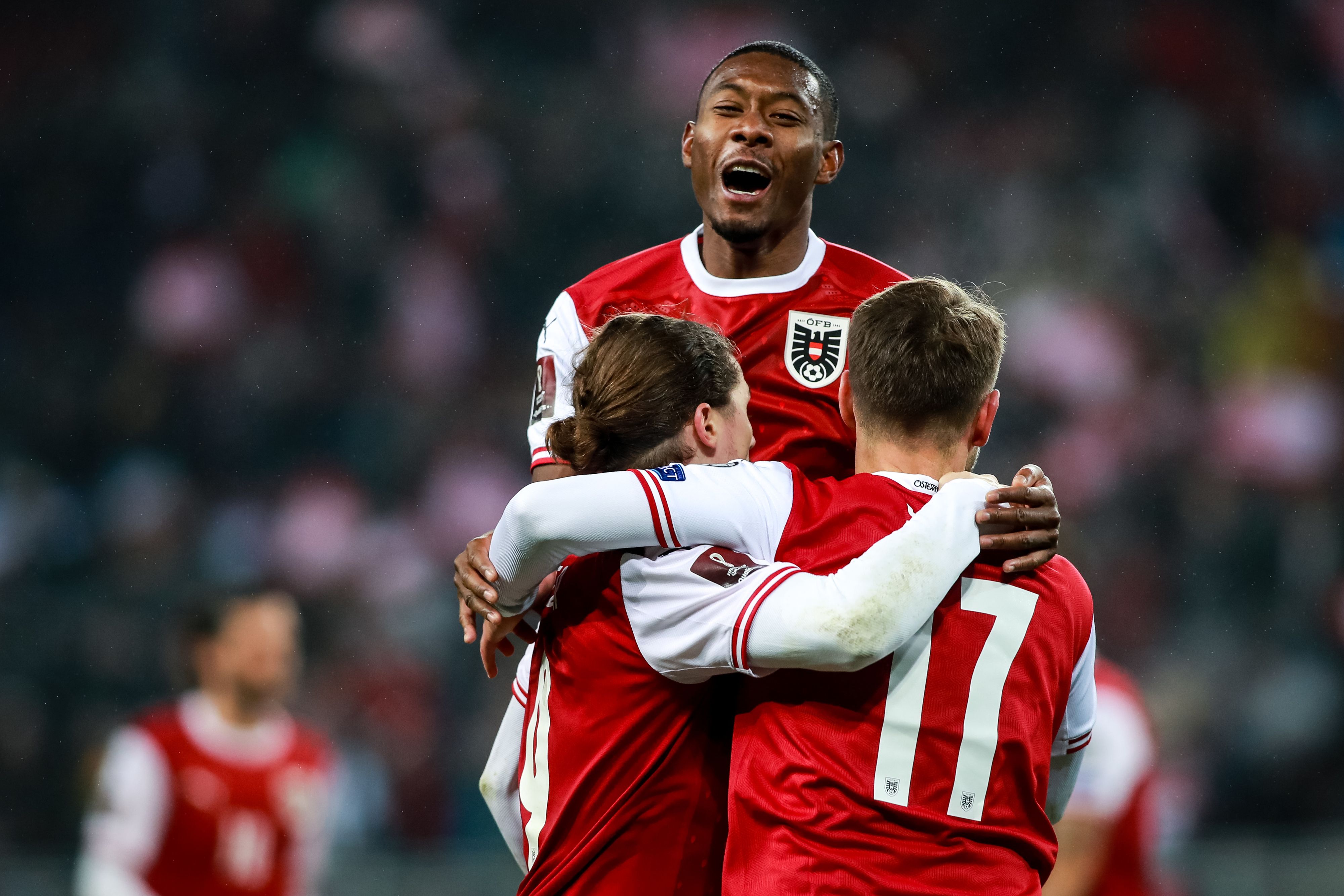 David Alaba hat Corona, aber Grund zur Freude.