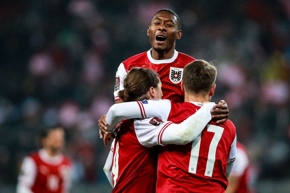 David Alaba wird im ÖFB-Team im Zentrum spielen.