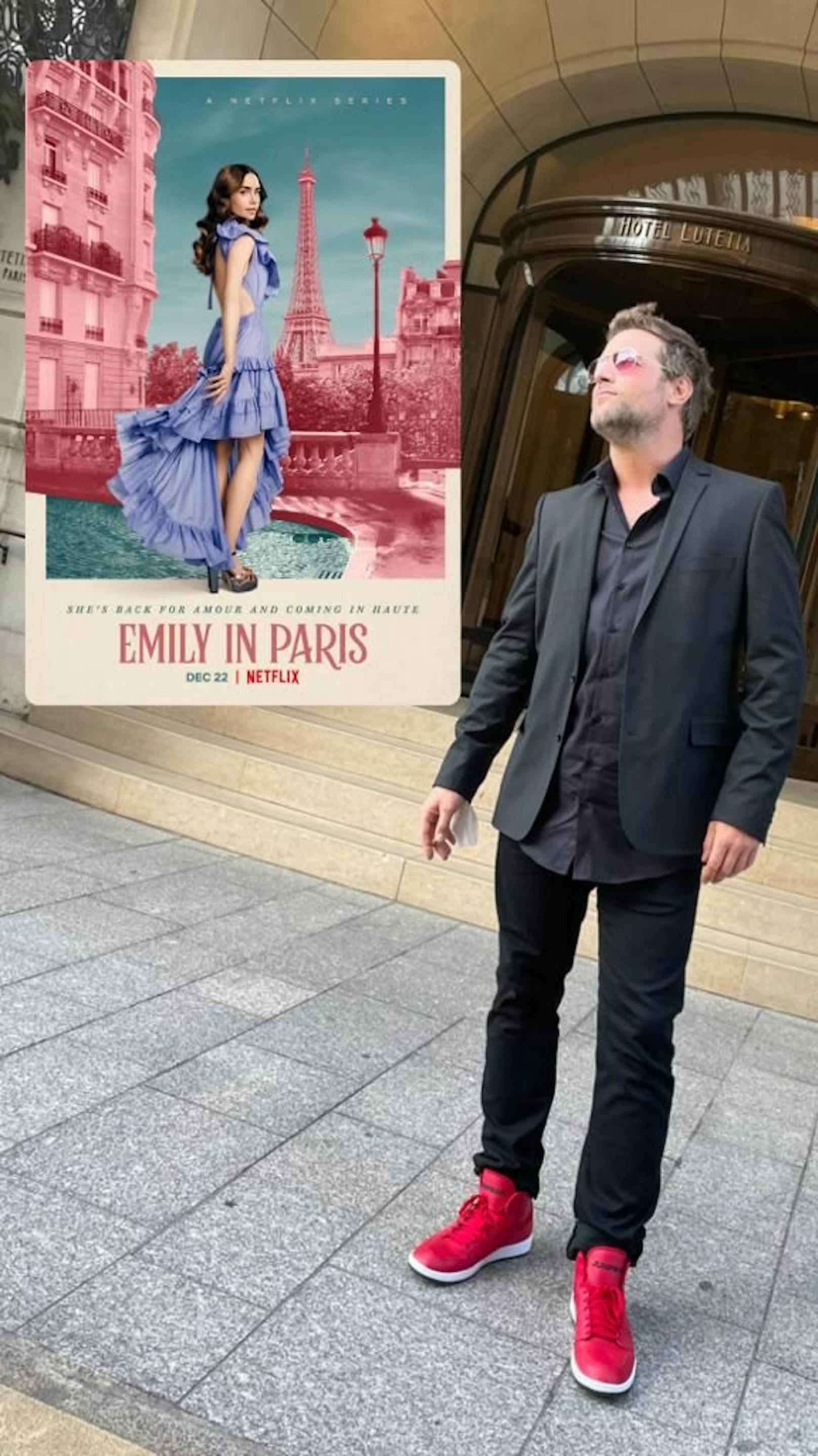 Julian Looman spielt in der zweiten Staffel von "Emily in Paris" mit. 