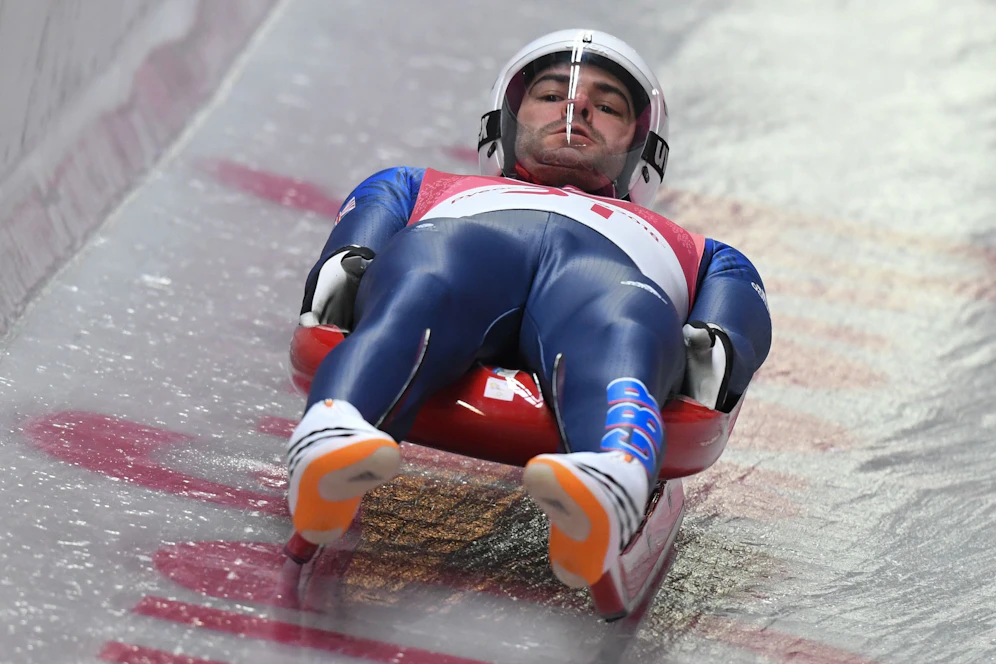 Adam Rosen 2018 bei den Winterspielen in Südkorea.