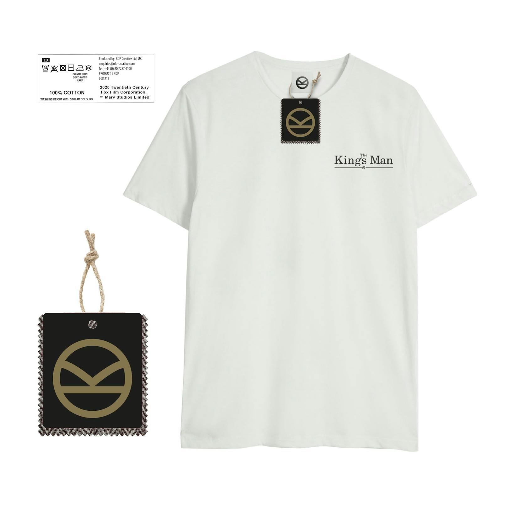 T-Shirt zum neuen Kinofilm THE KING'S MAN - THE BEGINNING