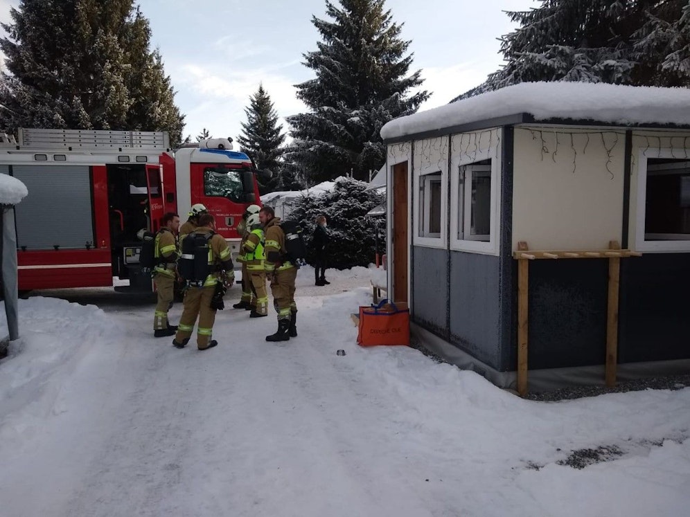 15 Mann der Feuerwehr standen im Einsatz. 