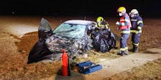 31-Jähriger hat bei Crash in Oberösterreich keine Chance