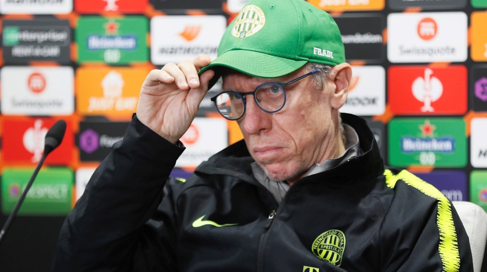 Peter Stöger wurde bei Ferencvaros Budapest entlassen. 