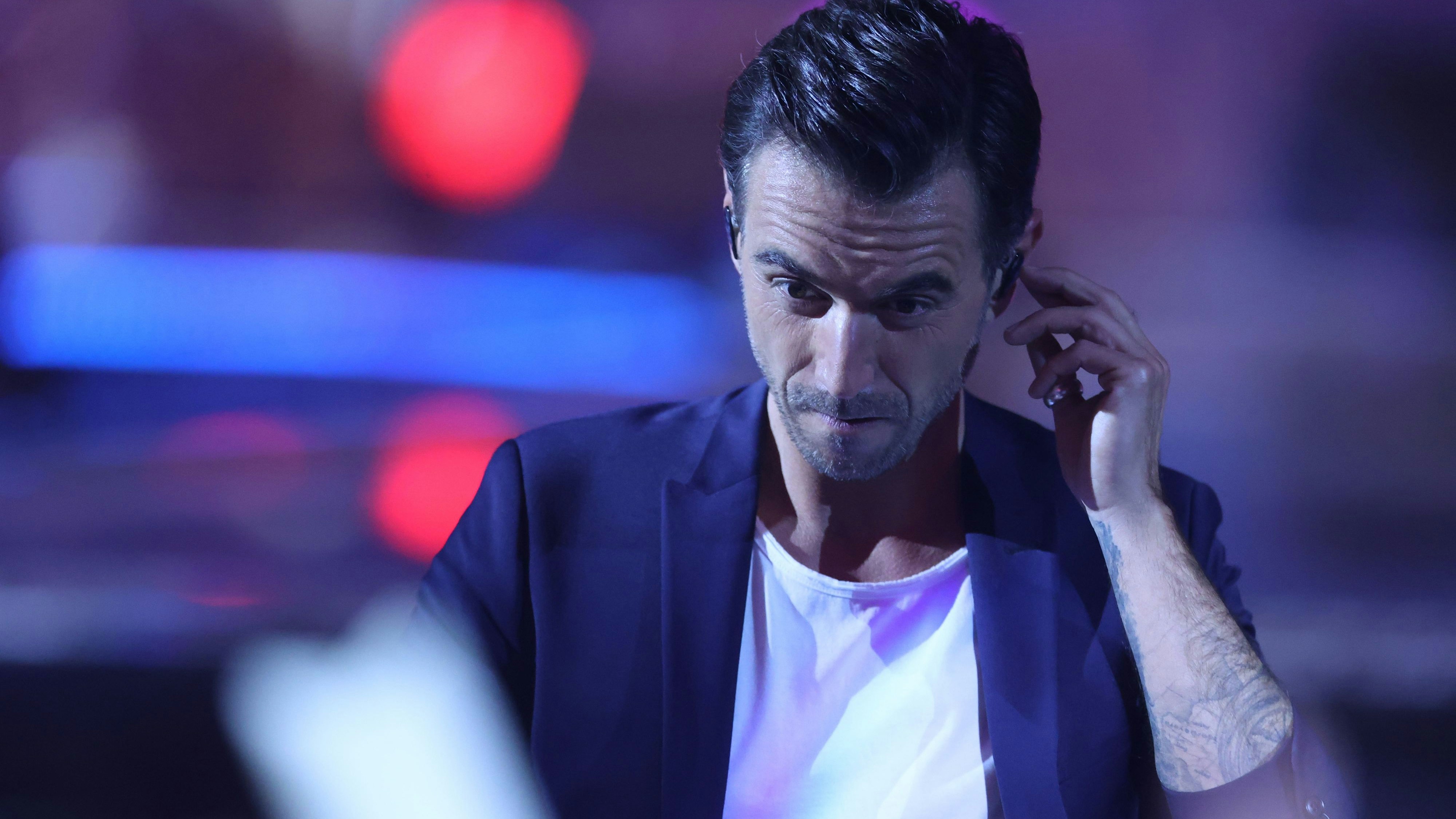 Download von www.picturedesk.com am 23.12.2021 (22:00).  ACT action_36601091 -- Florian Silbereisen bei der Livesendung SCHLAGERBOOOM in der Westfalenhalle in Dortmund am 23.10.2021. - 20211023_PD18701 - Rechteinfo: Rights Managed (RM)