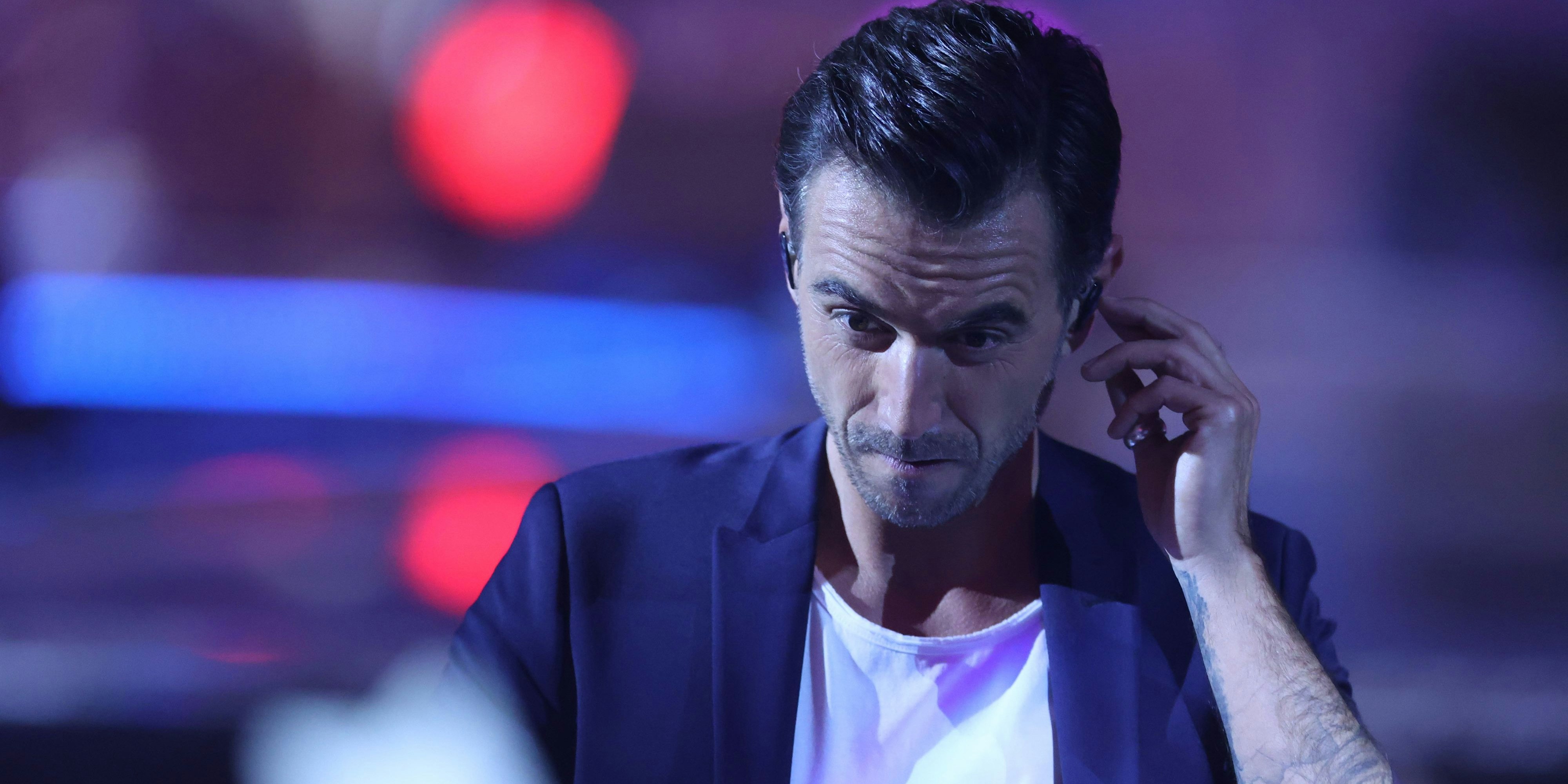 Download von www.picturedesk.com am 23.12.2021 (22:00).  ACT action_36601091 -- Florian Silbereisen bei der Livesendung SCHLAGERBOOOM in der Westfalenhalle in Dortmund am 23.10.2021. - 20211023_PD18701 - Rechteinfo: Rights Managed (RM)