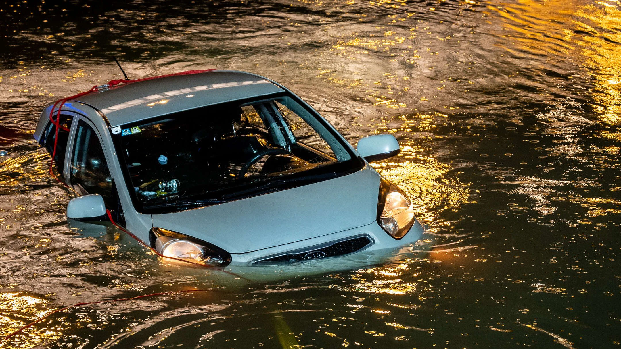 Frau aus Donau gerettet