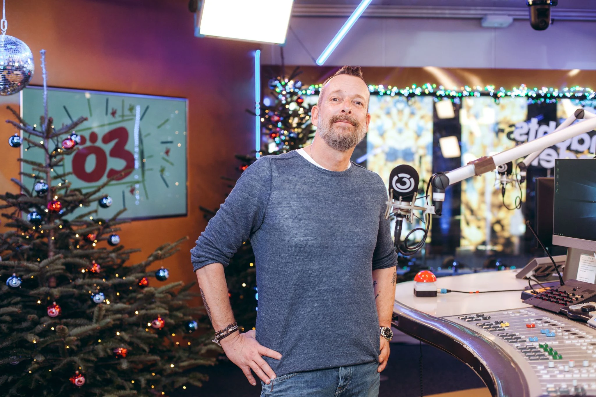 Robert Kratky war die letzten Tage für das "Ö3-Weihnachtswunder" im Einsatz 
