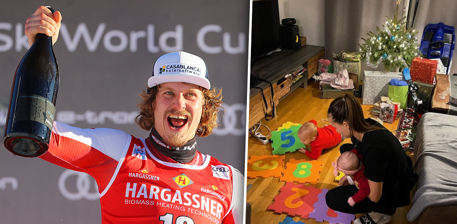 Manuel Feller und seine Familie