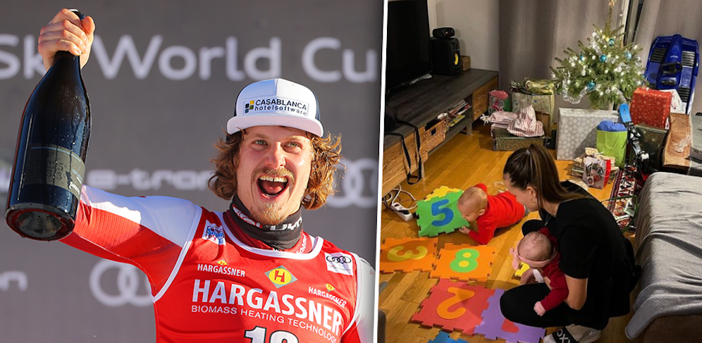 Manuel Feller und seine Familie