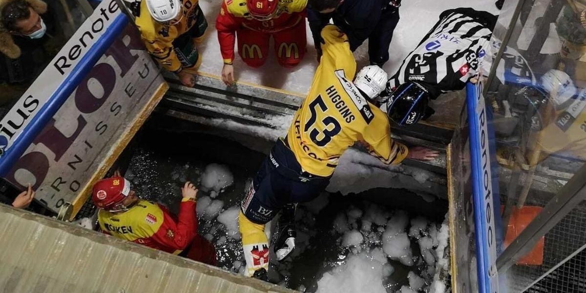 Kuriose Szene in der Schweiz