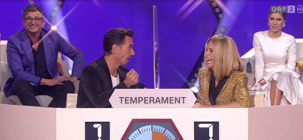 Florian Silbereisen und Michelle Hunziker in der Unterhaltungsshow 