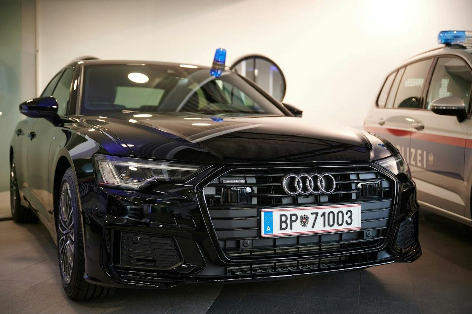 Österreichs Polizisten können weiter auf moderne und bestens gewartete Fahrzeuge zurückgreifen.