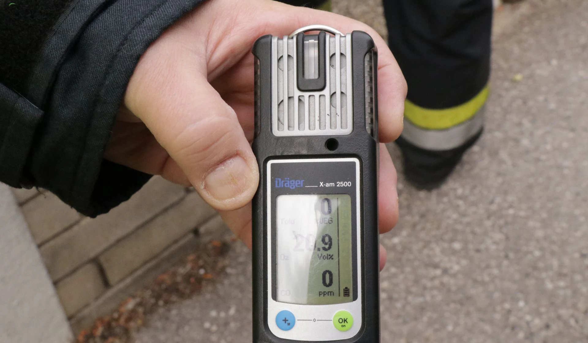 Symbolfoto eines Gasmessgeräts.