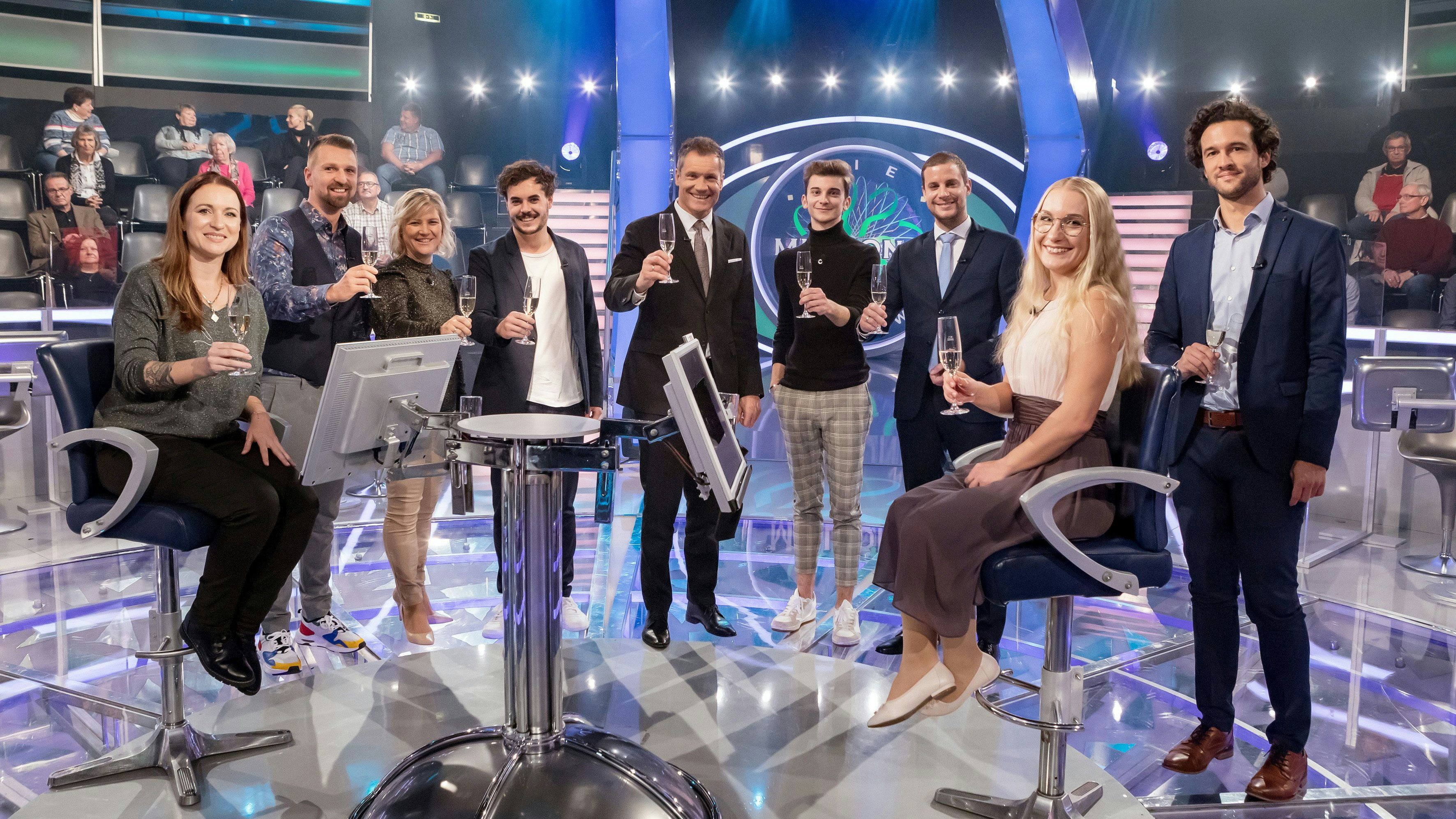 Armin Assinger mit seinen Kandidaten