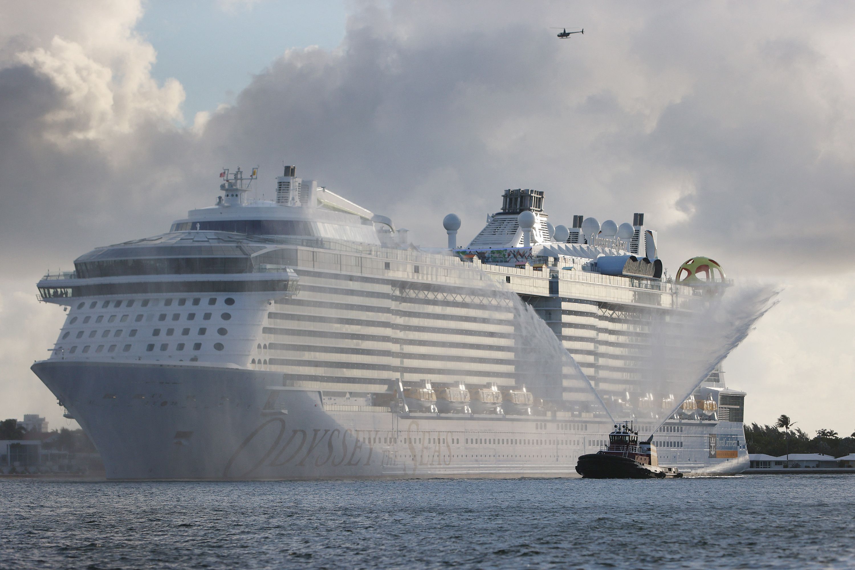 Das Kreuzfahrtschiff Odyssey of the Seas hat über 55 Covid-Infizierte an Bord – kein Einzelfall.