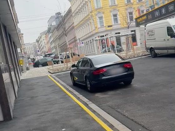 Diese Bodenmarkierung kann Autofahrer viel Geld kosten.