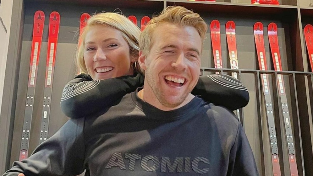Mikaela Shiffrin und Aleksander Aamodt Kilde