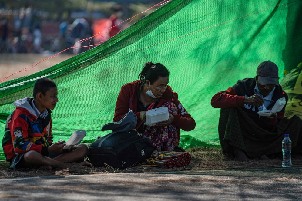 Die Lage in den Flüchtlingslagern an der europäischen Grenze ist nach wie vor angespannt und schwierig.&nbsp;