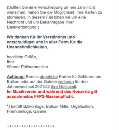 Das E-Mail im Wortlaut (2/2)
