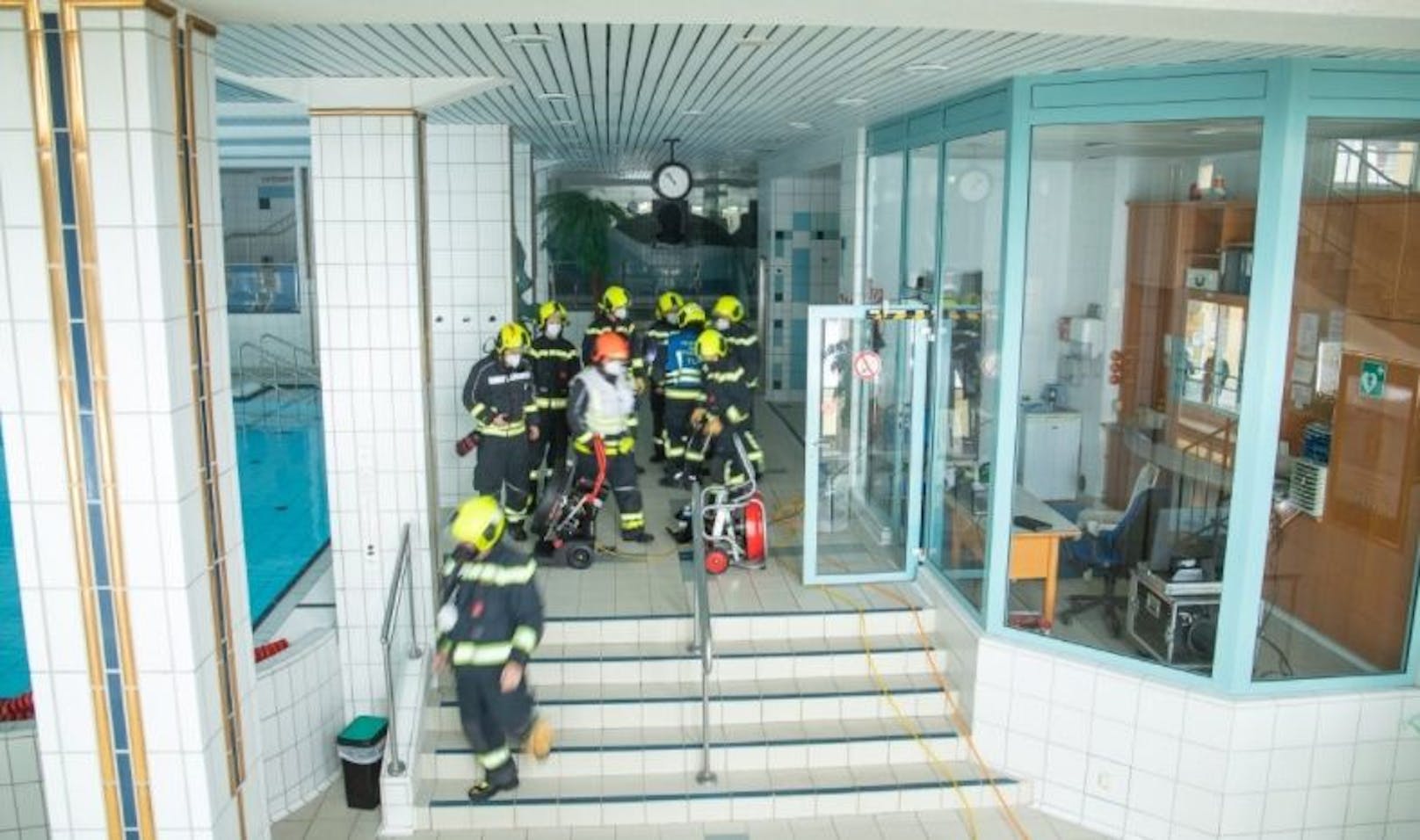 Brand in Bad: Die Feuerwehr stand im Großeinsatz