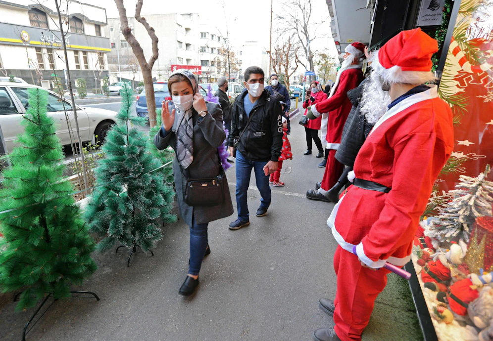 Weihnachten im Iran: Für rund ein Prozent der Bevölkerung hat das christliche Fest tatsächlich eine Bedeutung.