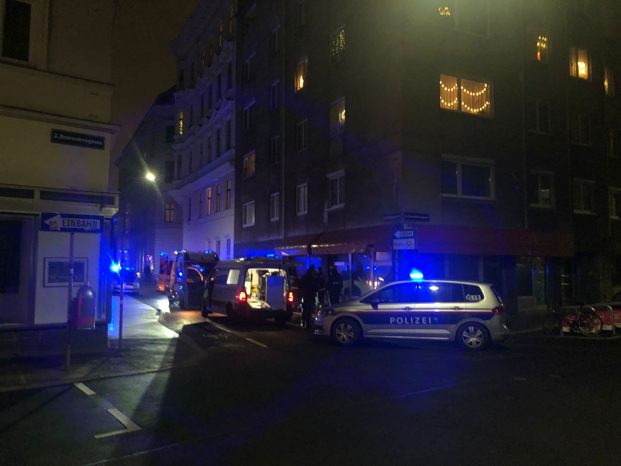 Blaulichtalarm im 2. Wiener Gemeindebezirk