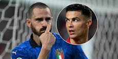 Italiens Bonucci droht Ronaldo mit Tritten