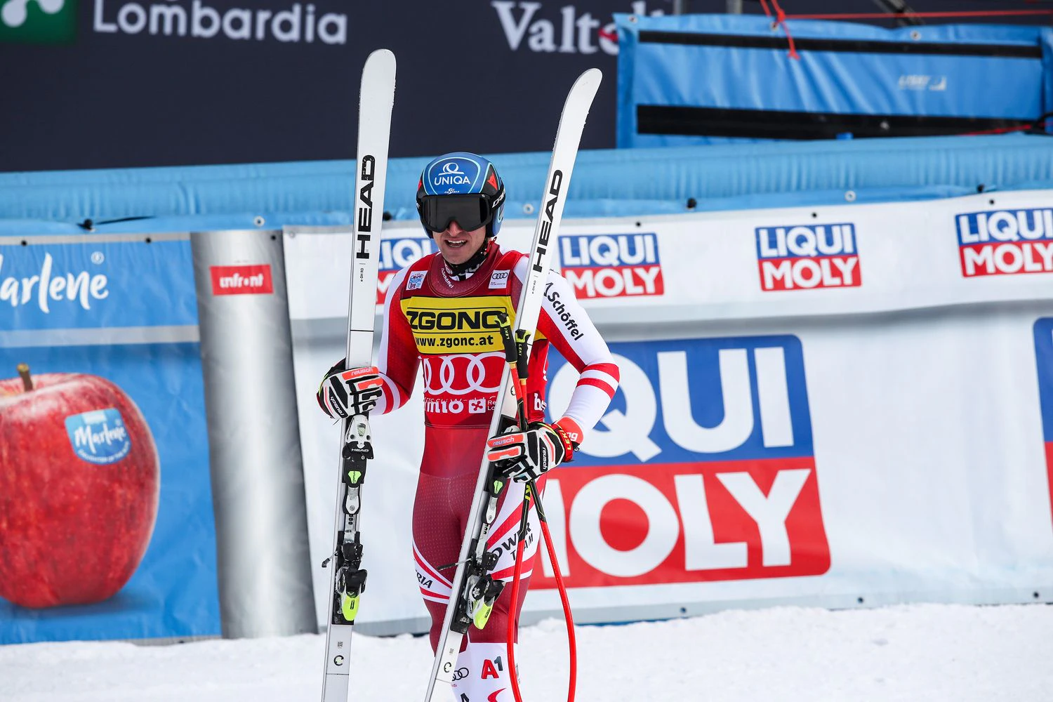 Matthias Mayer wirkte nach der Bormio-Abfahrt ratlos. 